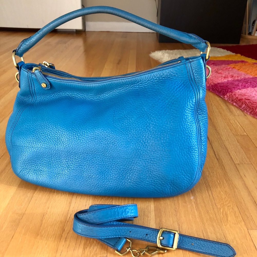 J. Crew leather hobo bag